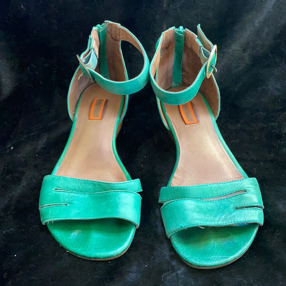 Miz Mooz Green Sandals